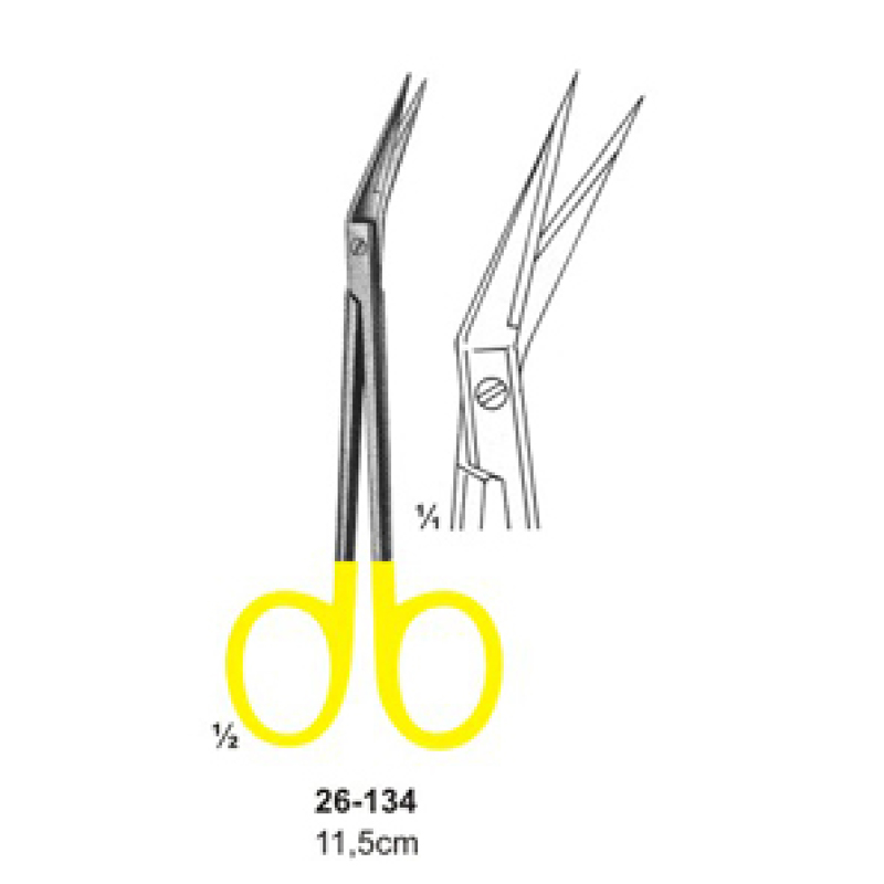 9-26.jpg Scissors with Tungsten Carbide Inserts - Image 1