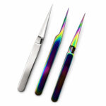 Professional Precision Splinter & Ingrown Hair Tweezers Set
